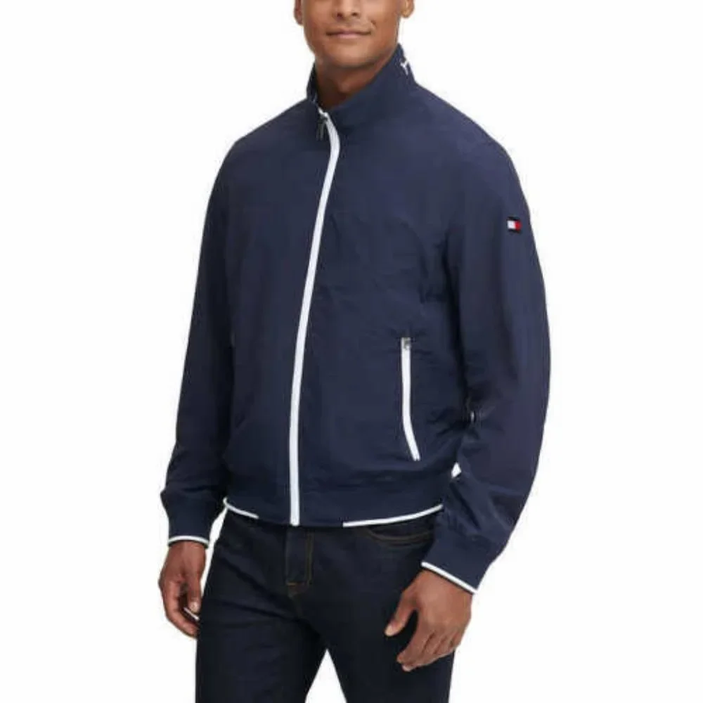 Tommy Hilfiger Men's Bomber Jacket‎  NAVY S M L XL XXL